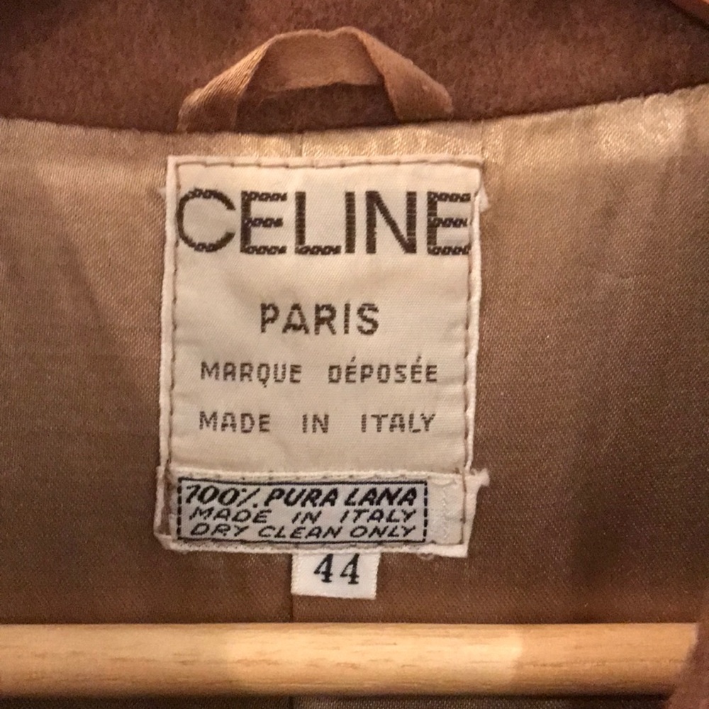 Celine Vigugna Cashmere coat - Picture 2 of 5